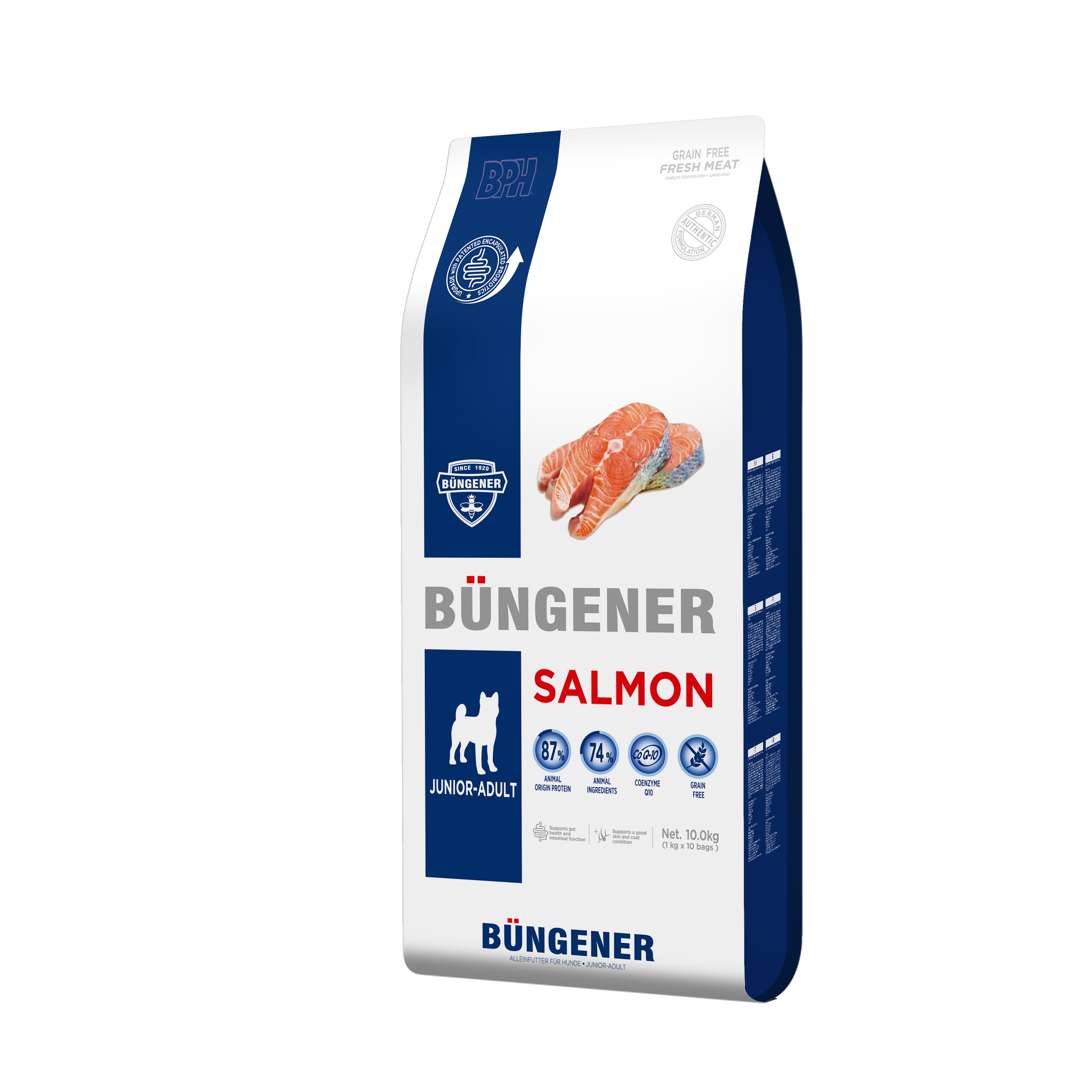 Büngener Complete Food for Junior - Adult Dog (Salmon)