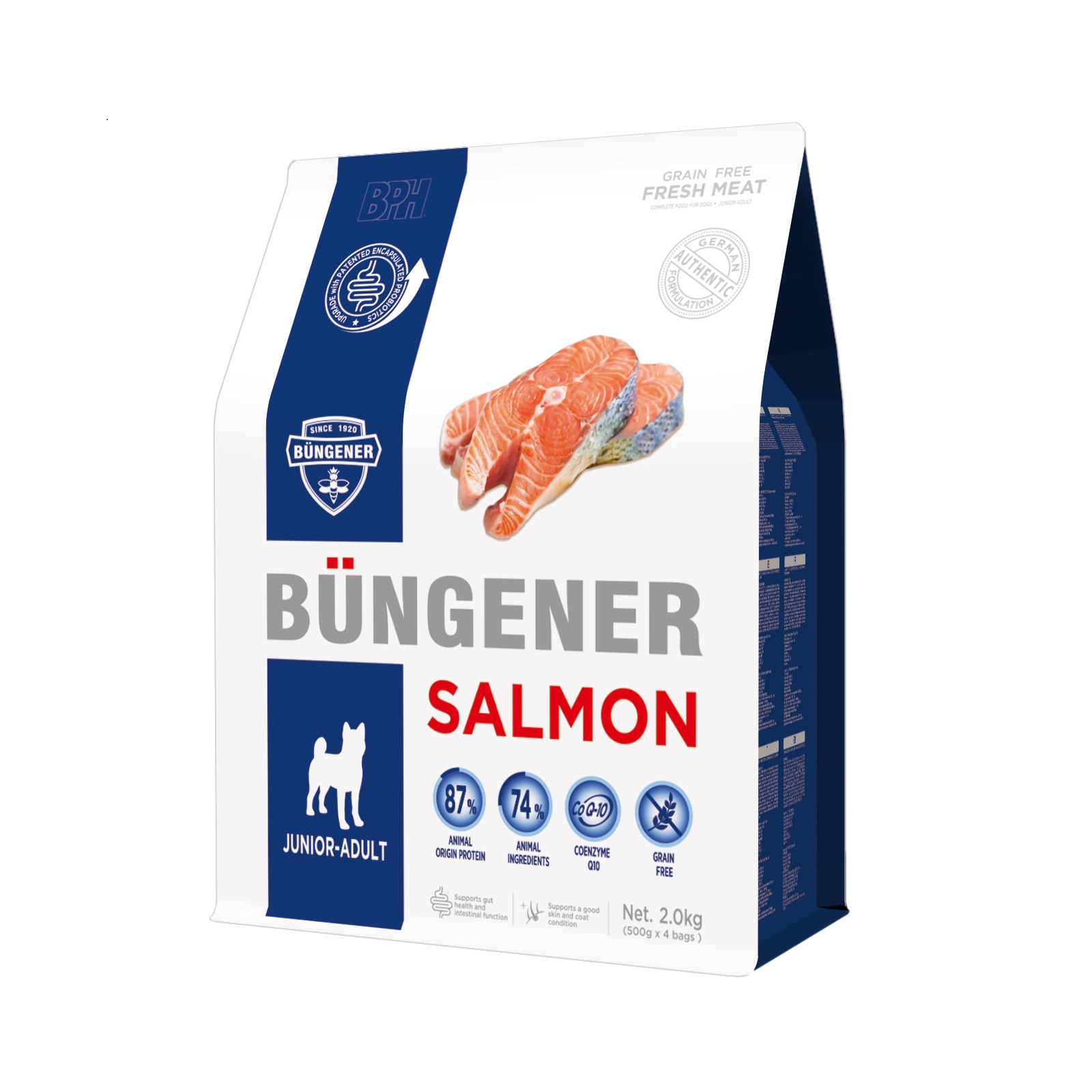 Büngener Complete Food for Junior - Adult Dog (Salmon)