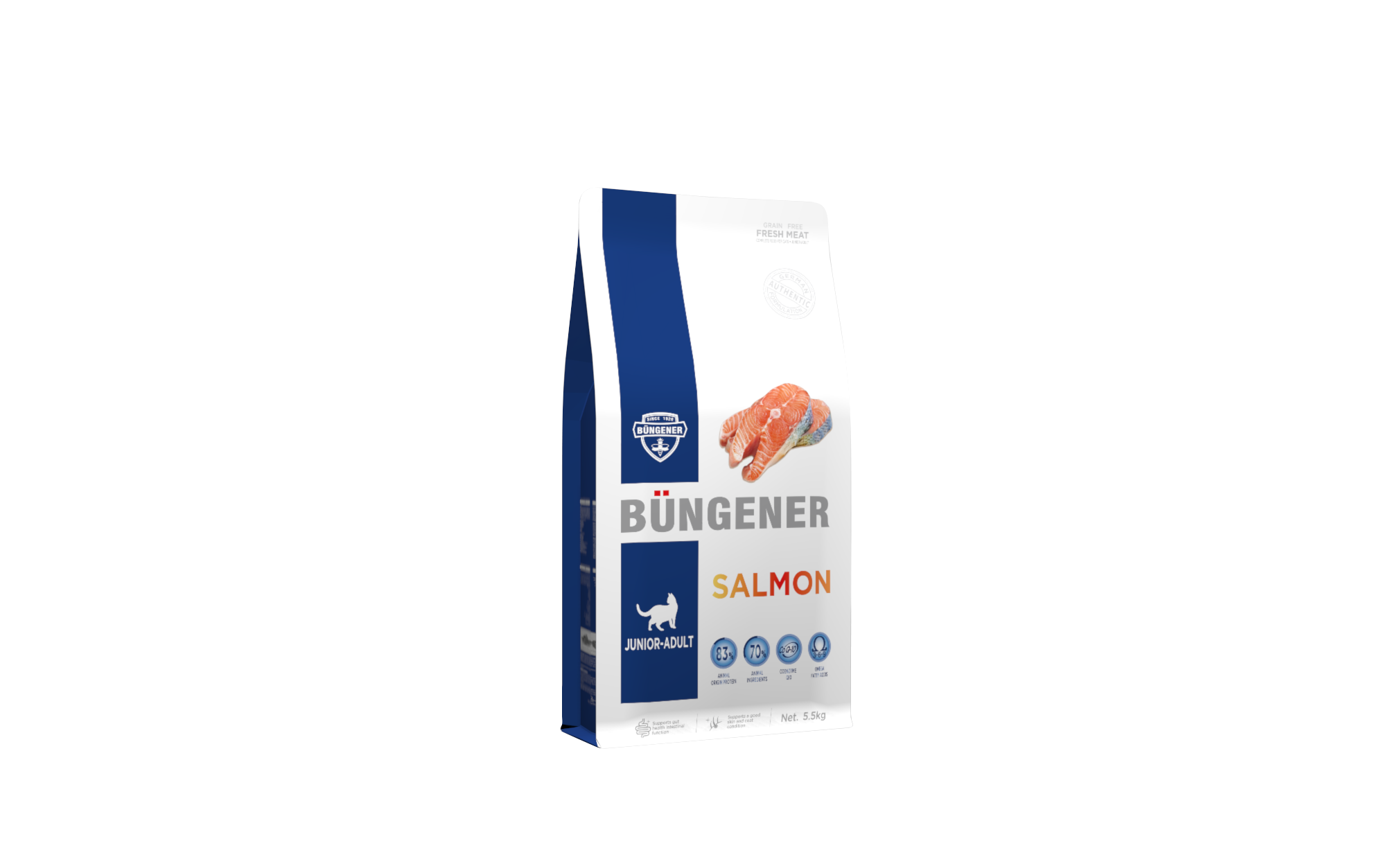 Büngener Complete Food for Junior - Adult Cat (Salmon)