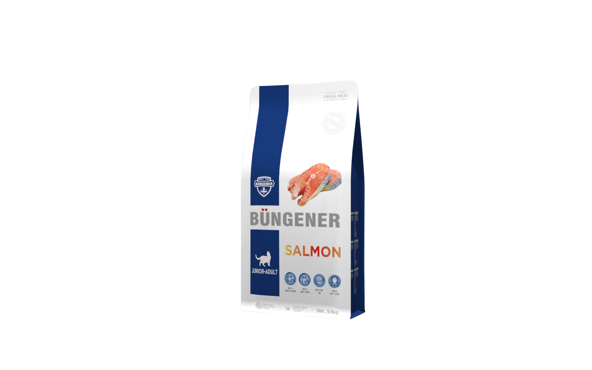 Büngener Complete Food for Junior - Adult Cat (Salmon)