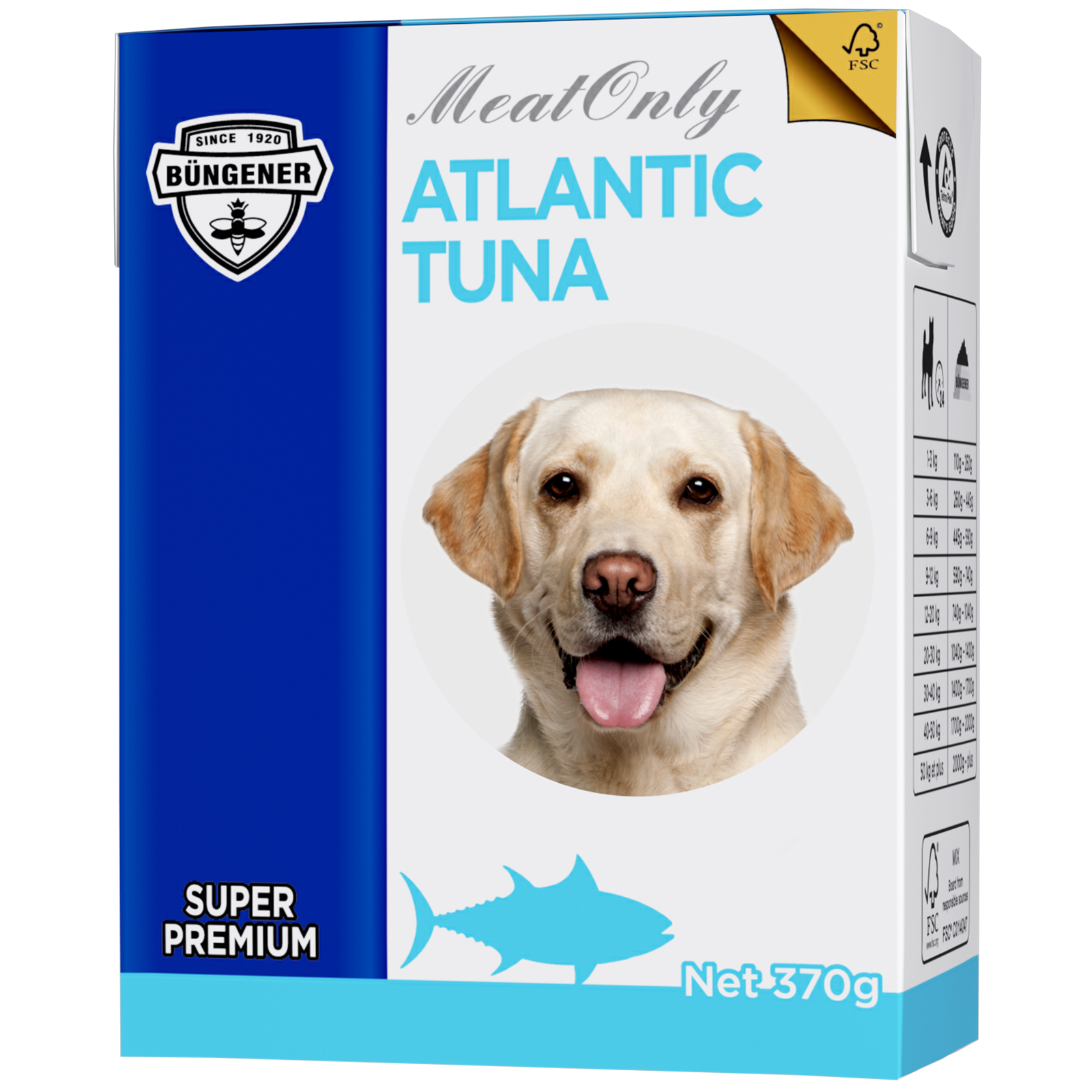 Büngener Meatonly Tetra Recart Wet Food -  ATLANTIC TUNA