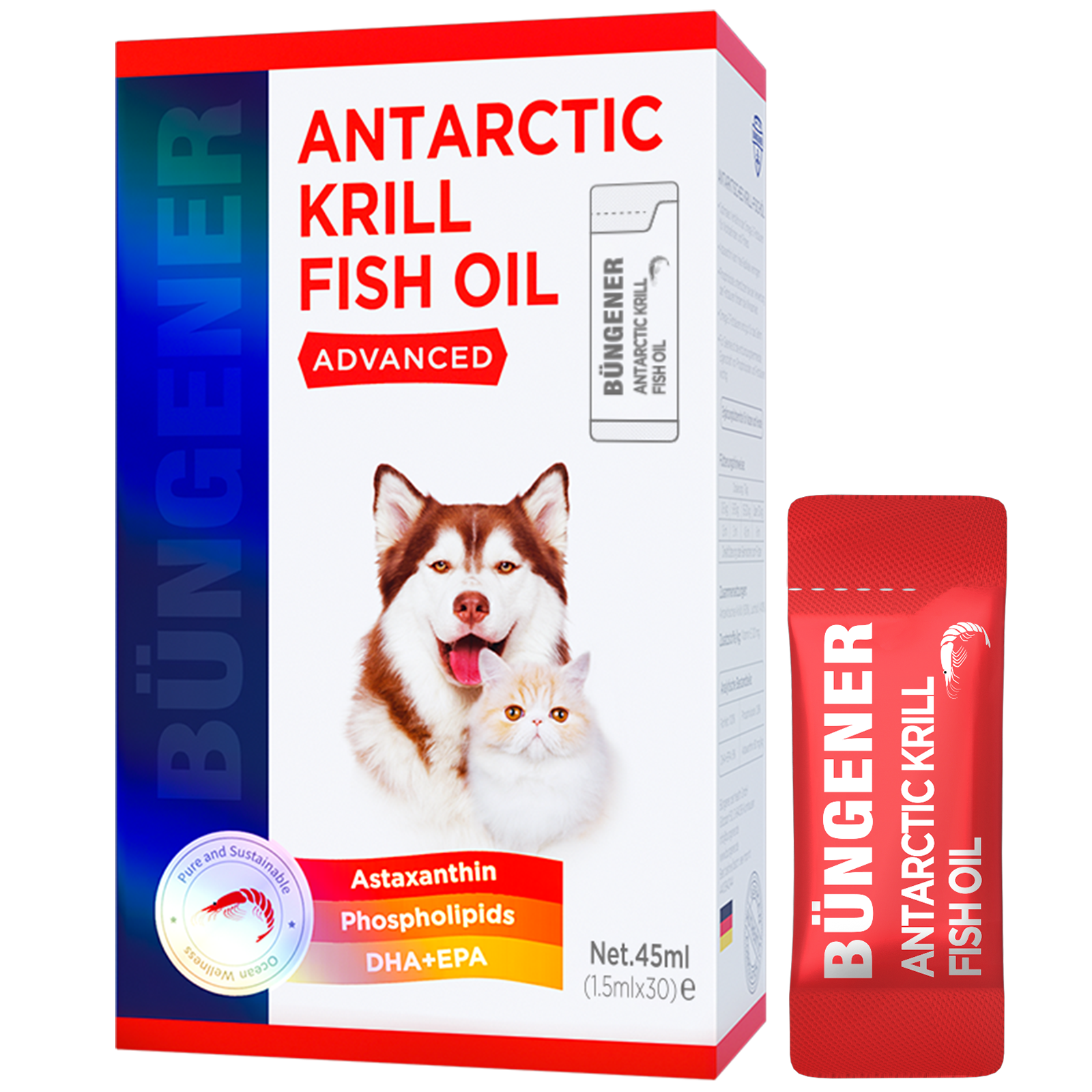 Büngener Antarctic Krill Fish Oil